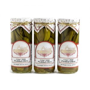 Mild Crisp Pickled Okra